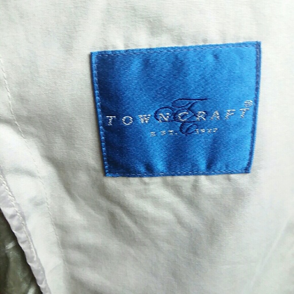 Towncraft beige size 44 long trench coat - Picture 7 of 8